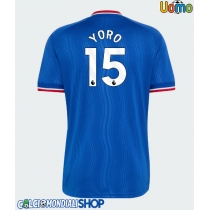 Maglie da calcio Manchester United Leny Yoro #15 Seconda Maglia 2026-27 Manica Corta